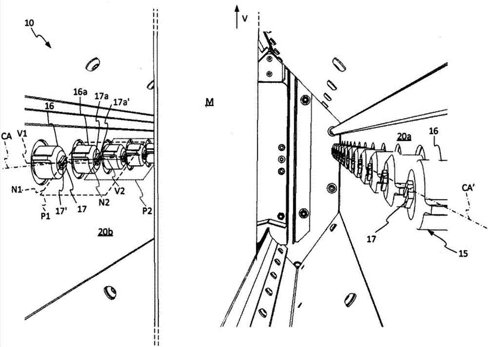 Spray nozzle arrangement