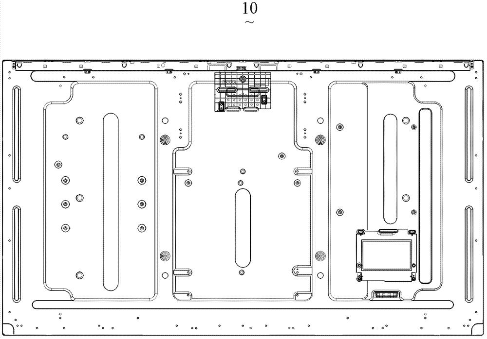 Back frame and backlight system