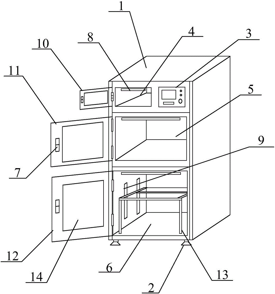 Multifunctional electronic product sterilizing device