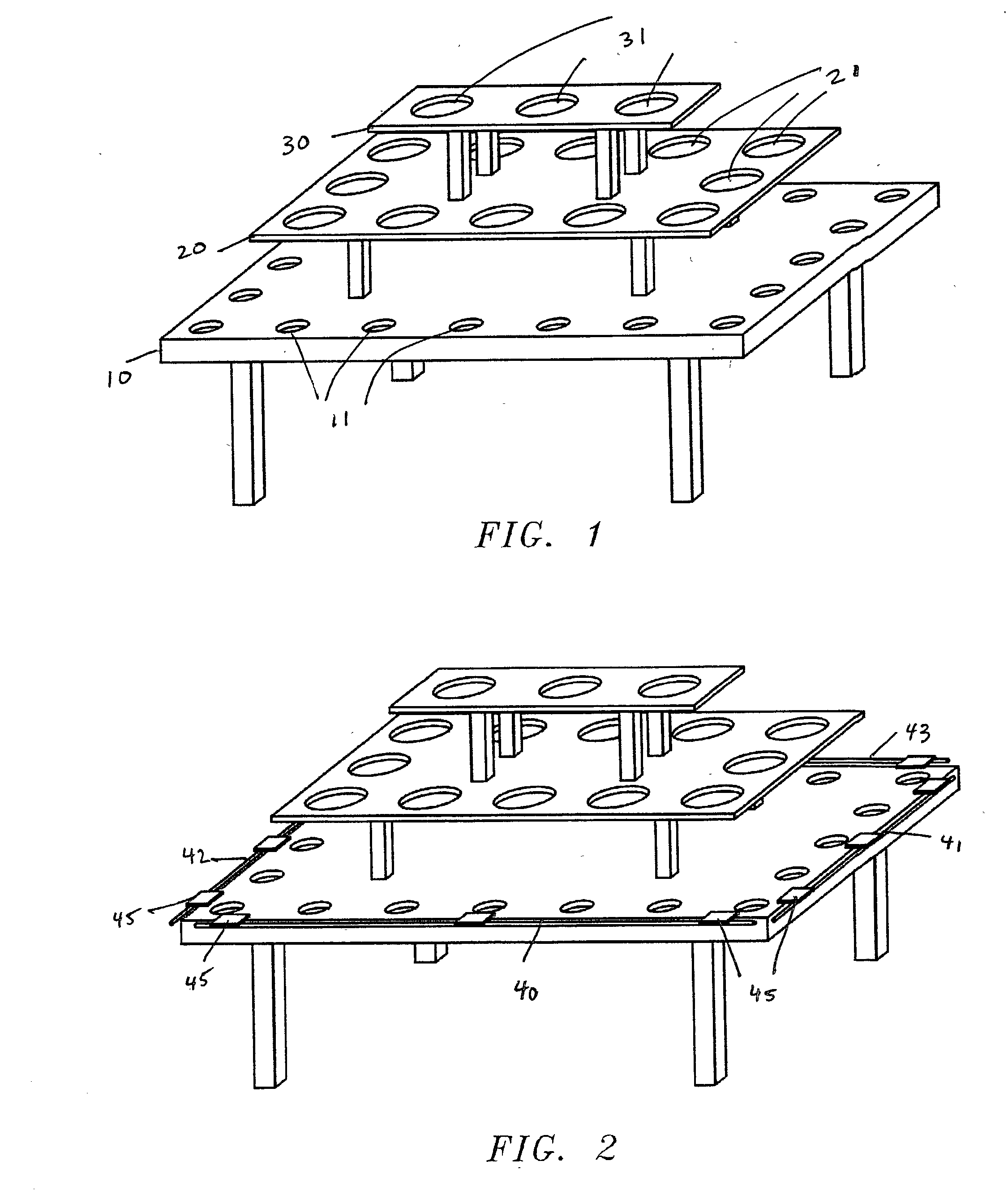 Display table for artificial flowers and other objects