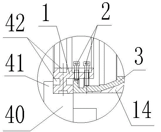 Encased concrete nodular cast iron pipe manufacturing device