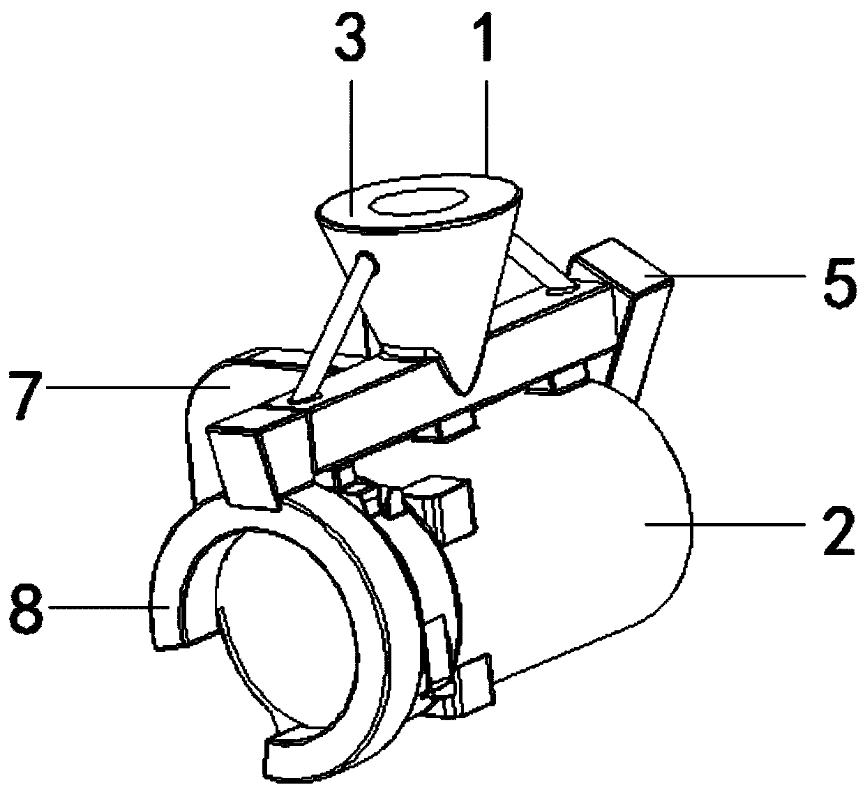 Motor shell mold head for deep water pump