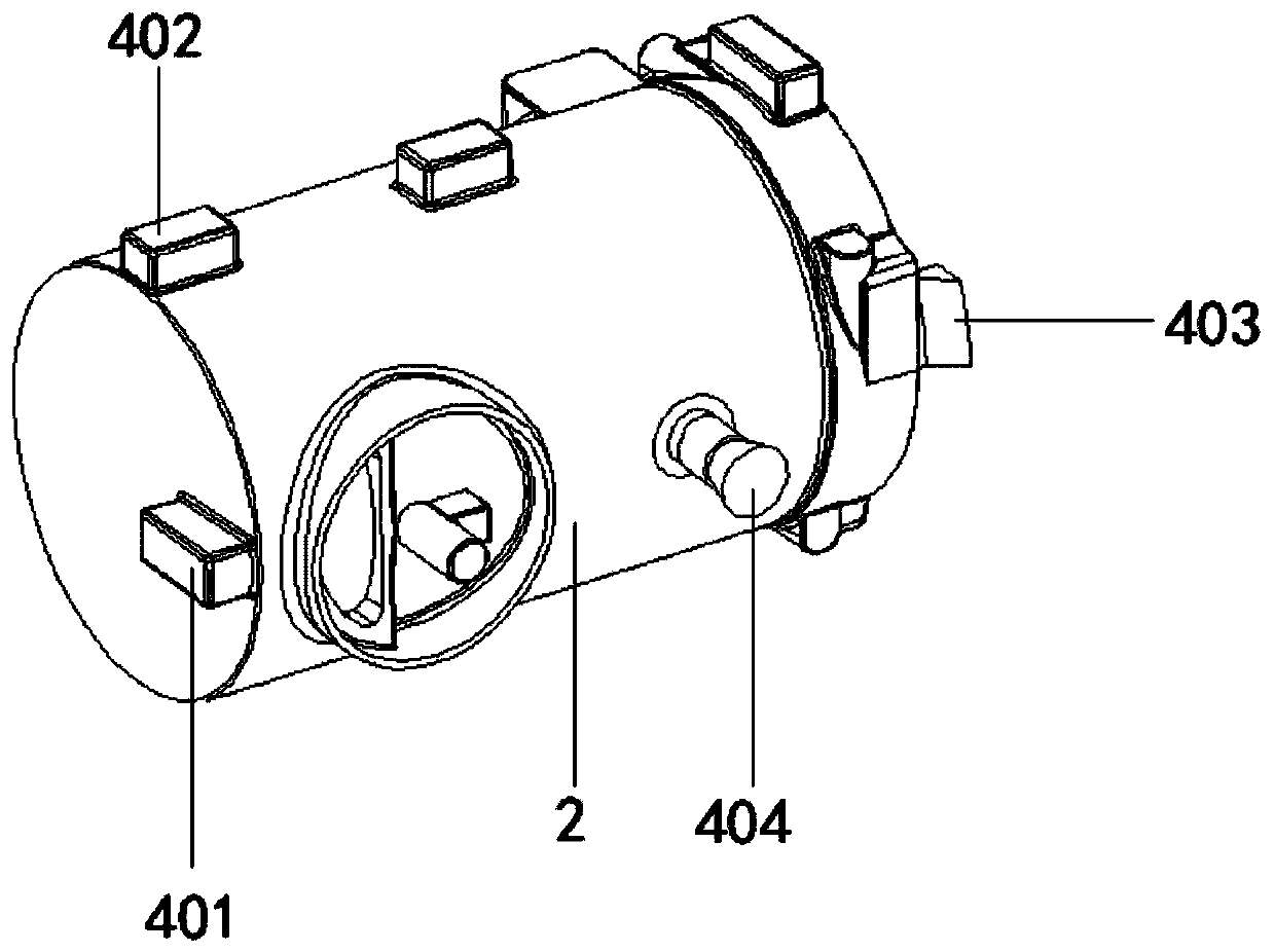 Motor shell mold head for deep water pump