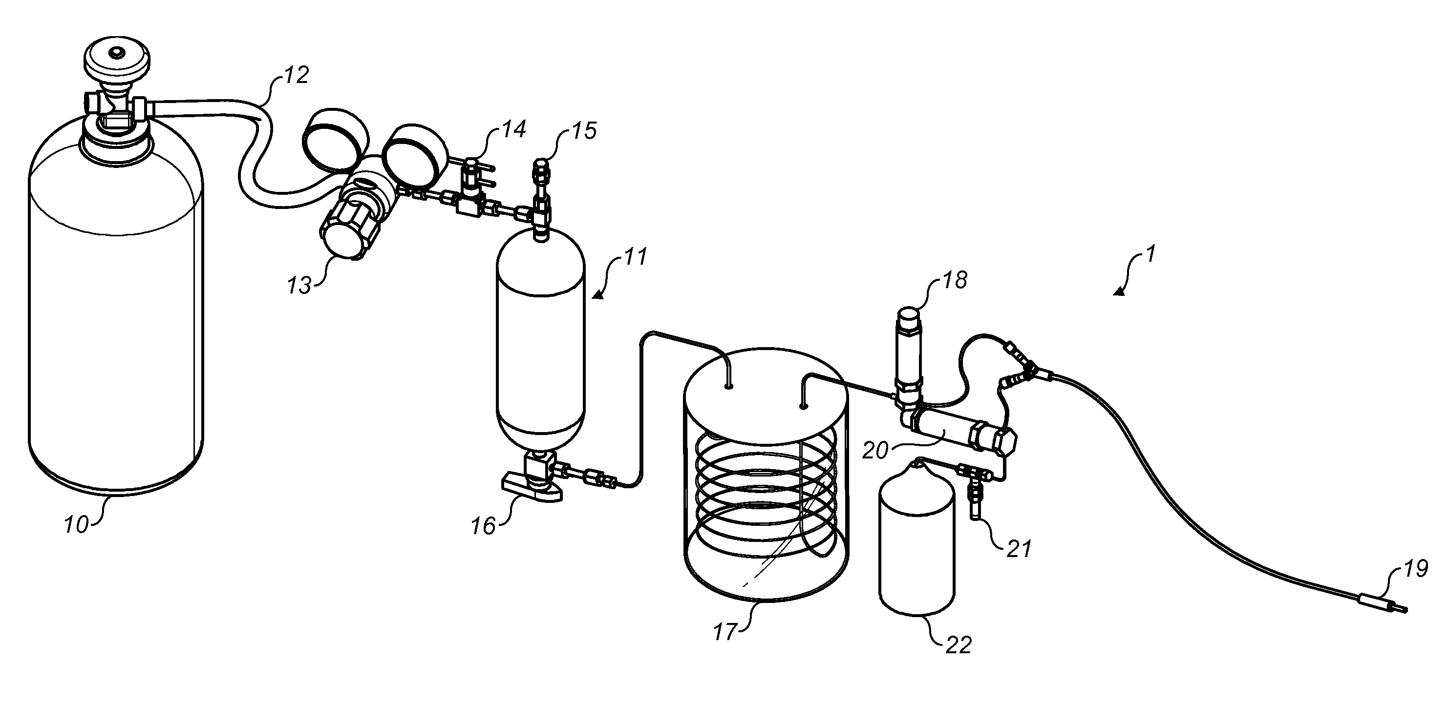 Plaque stabilisation using cryoenergy