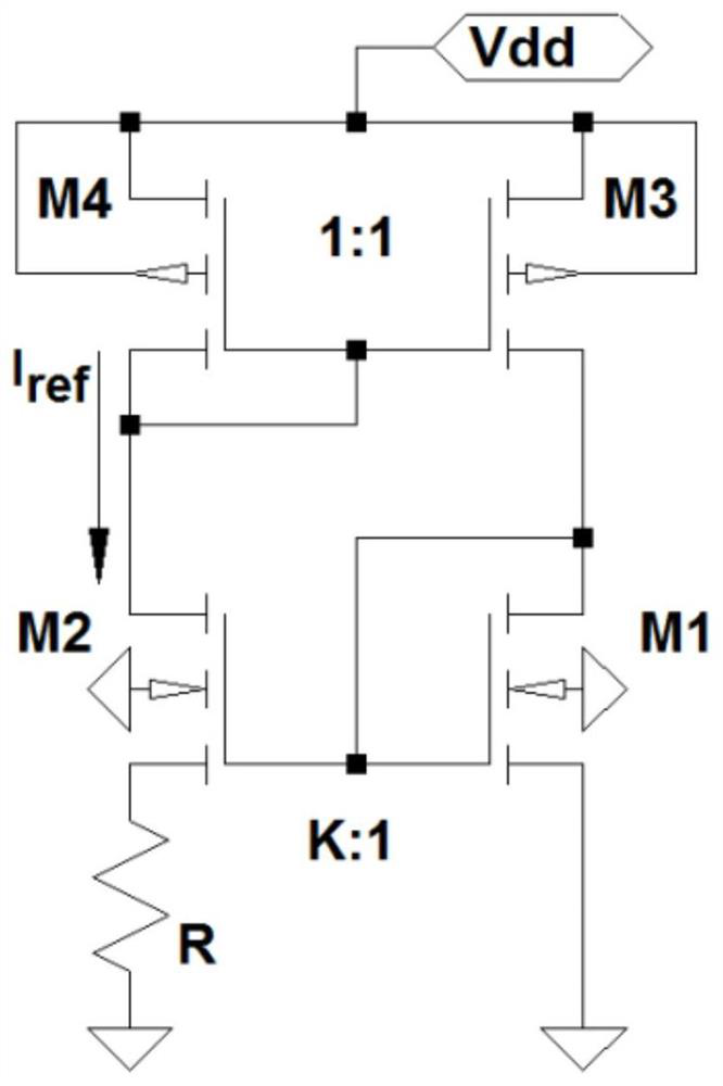 Low temperature coefficient reference current and voltage generation circuit