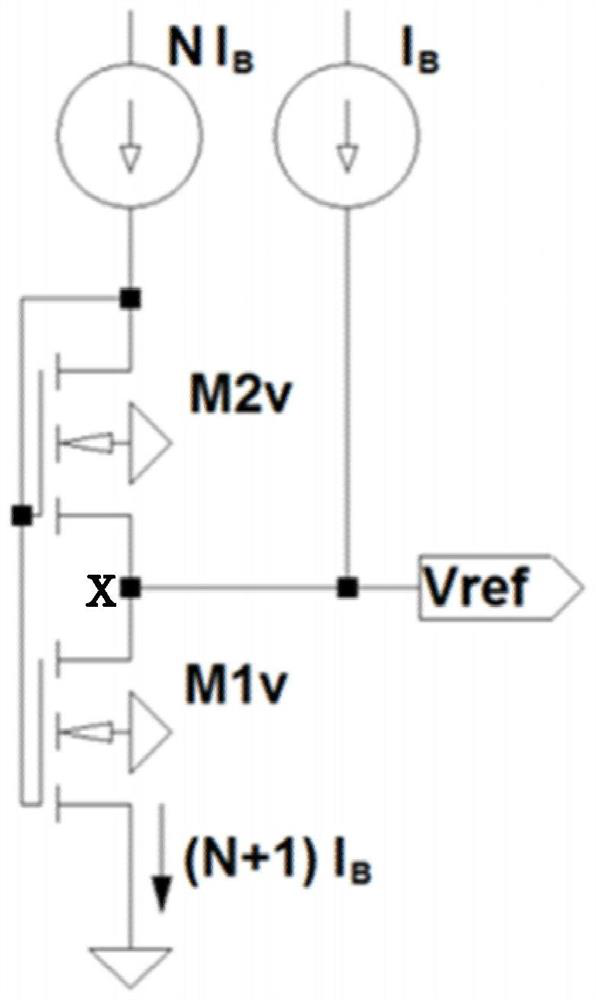 Low temperature coefficient reference current and voltage generation circuit