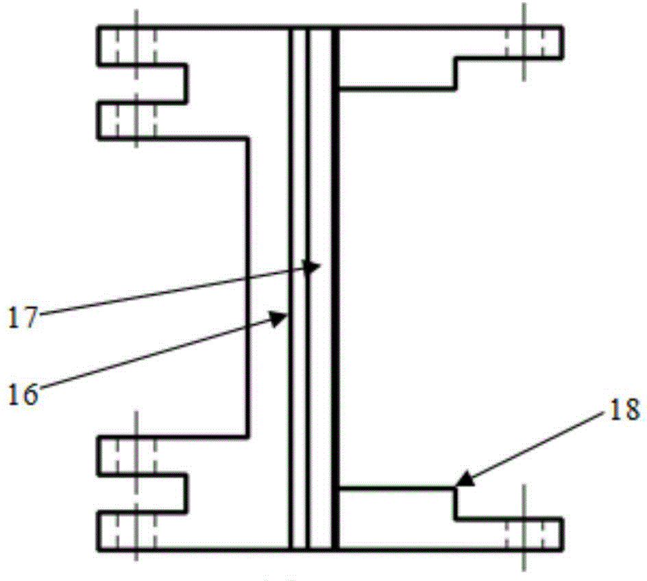 Self-centering electrolysis grinding combined machining device for inner hole