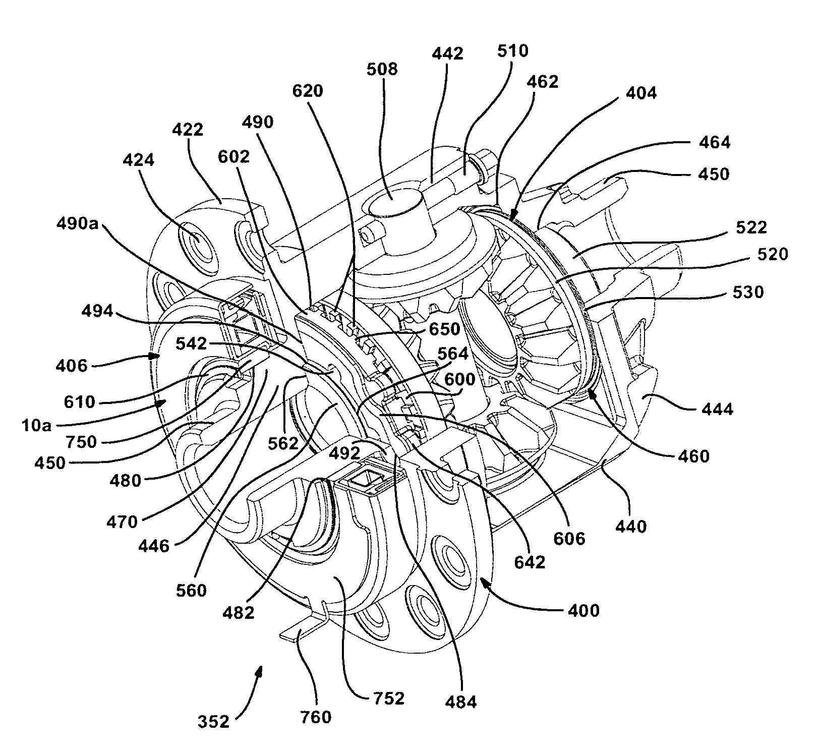 Axle assembly with electronic locking differential