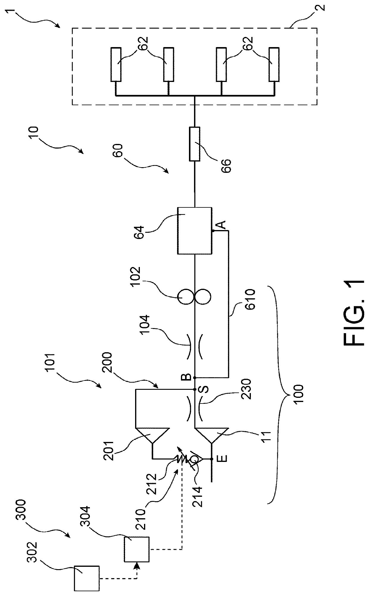 System for supplying a turbine engine with fluid having a low pressure pumping assembly comprising two pumps in parallel