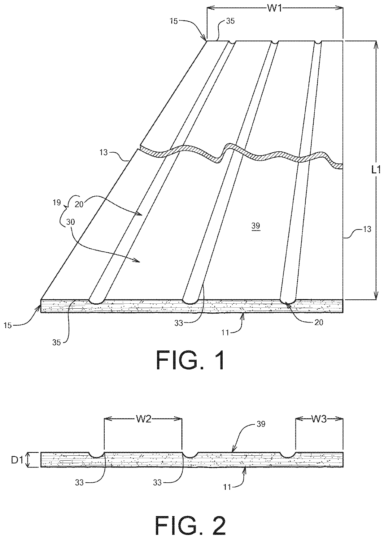 Plank for Wall or Surface Covering and Methods Thereof