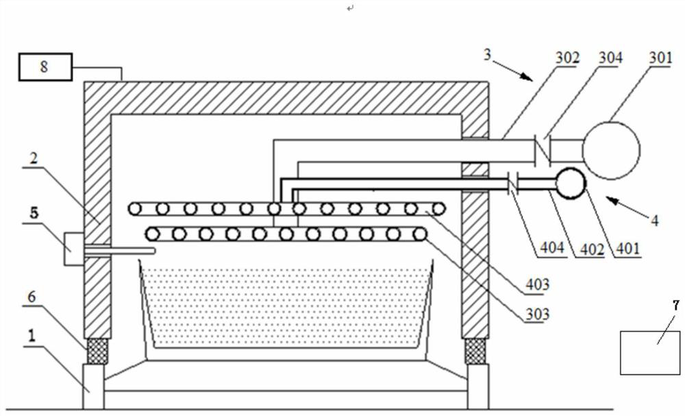 A precise gas concentration control device for injection-assisted sintering method and its control method