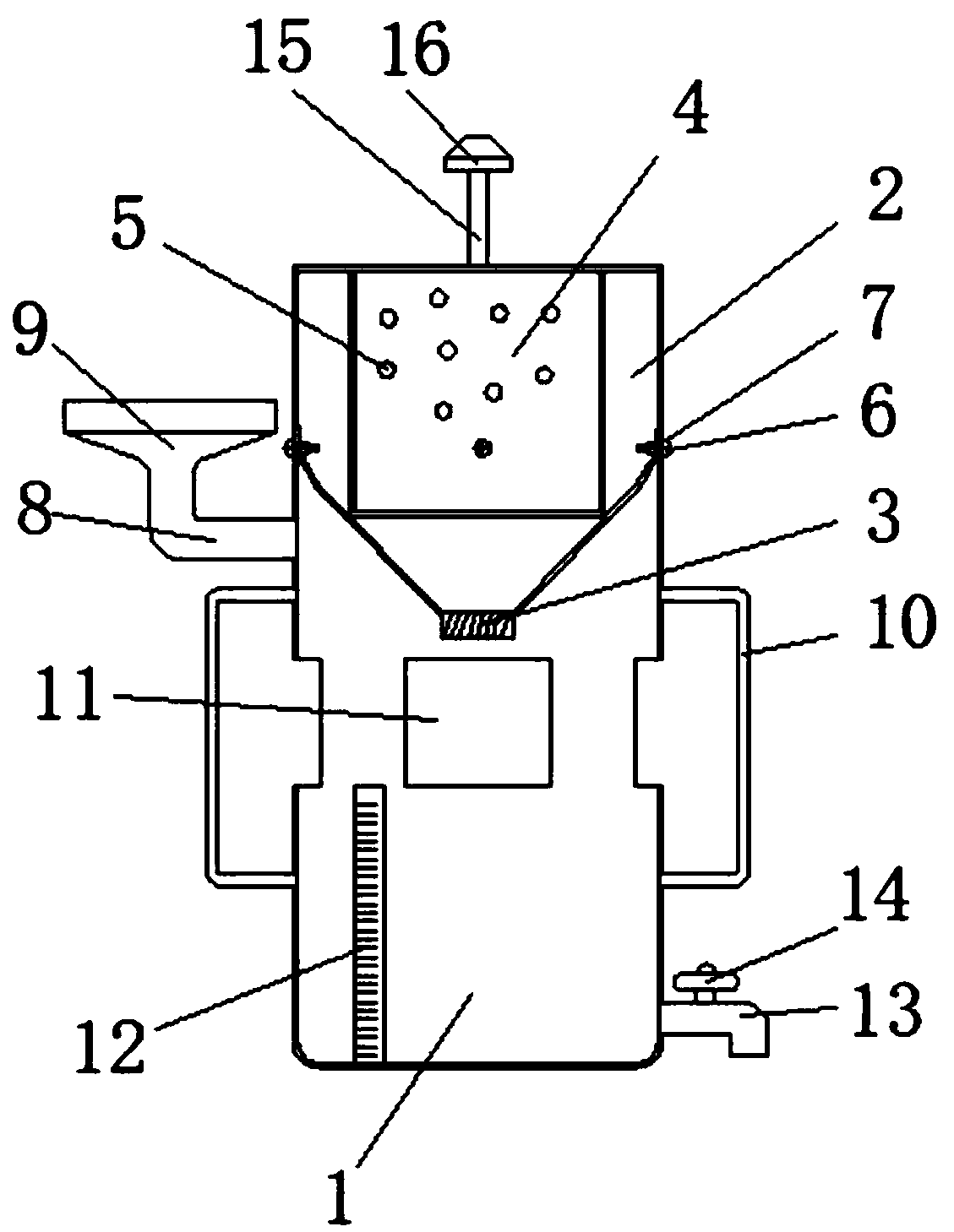 Water-soil-separating flowerpot