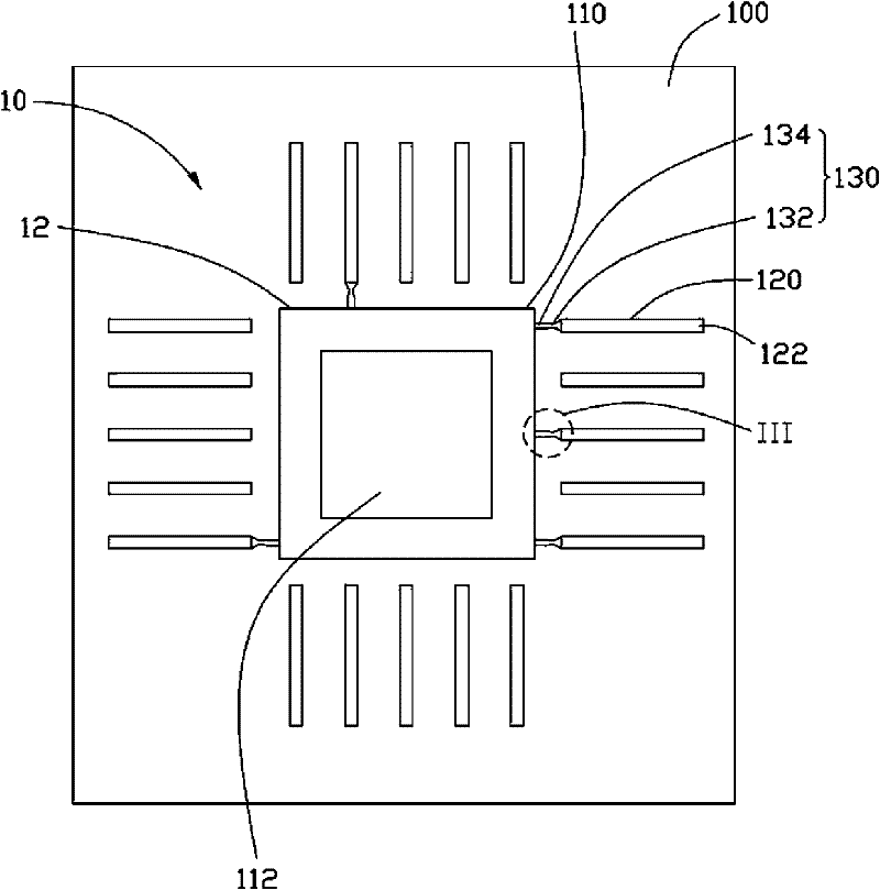 Surface mount structure and circuit board with same