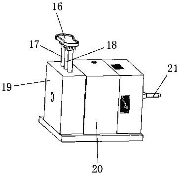 A mechanical speed regulating air pump