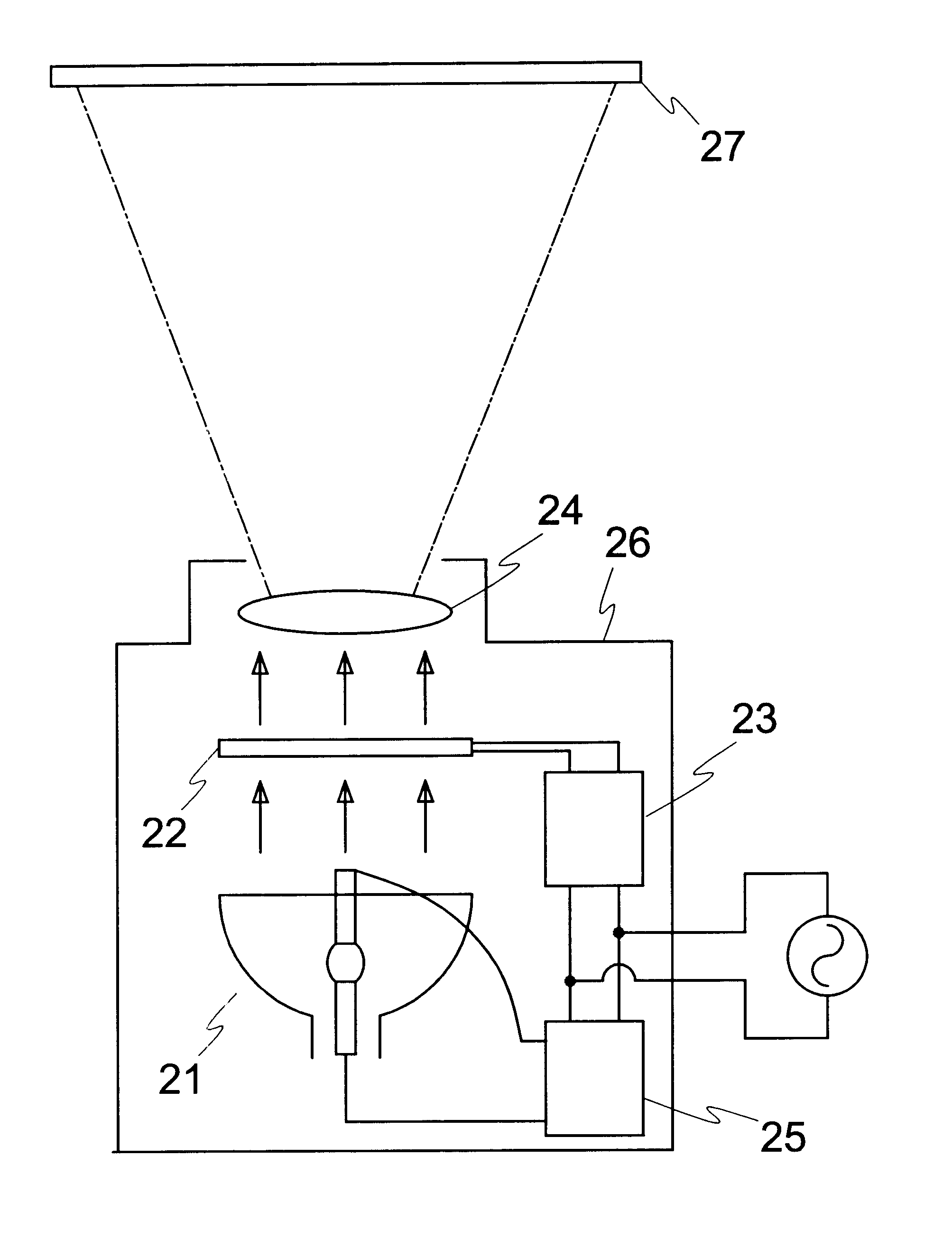 High-pressure mercury discharge lamp and lighting apparatus using the lamp