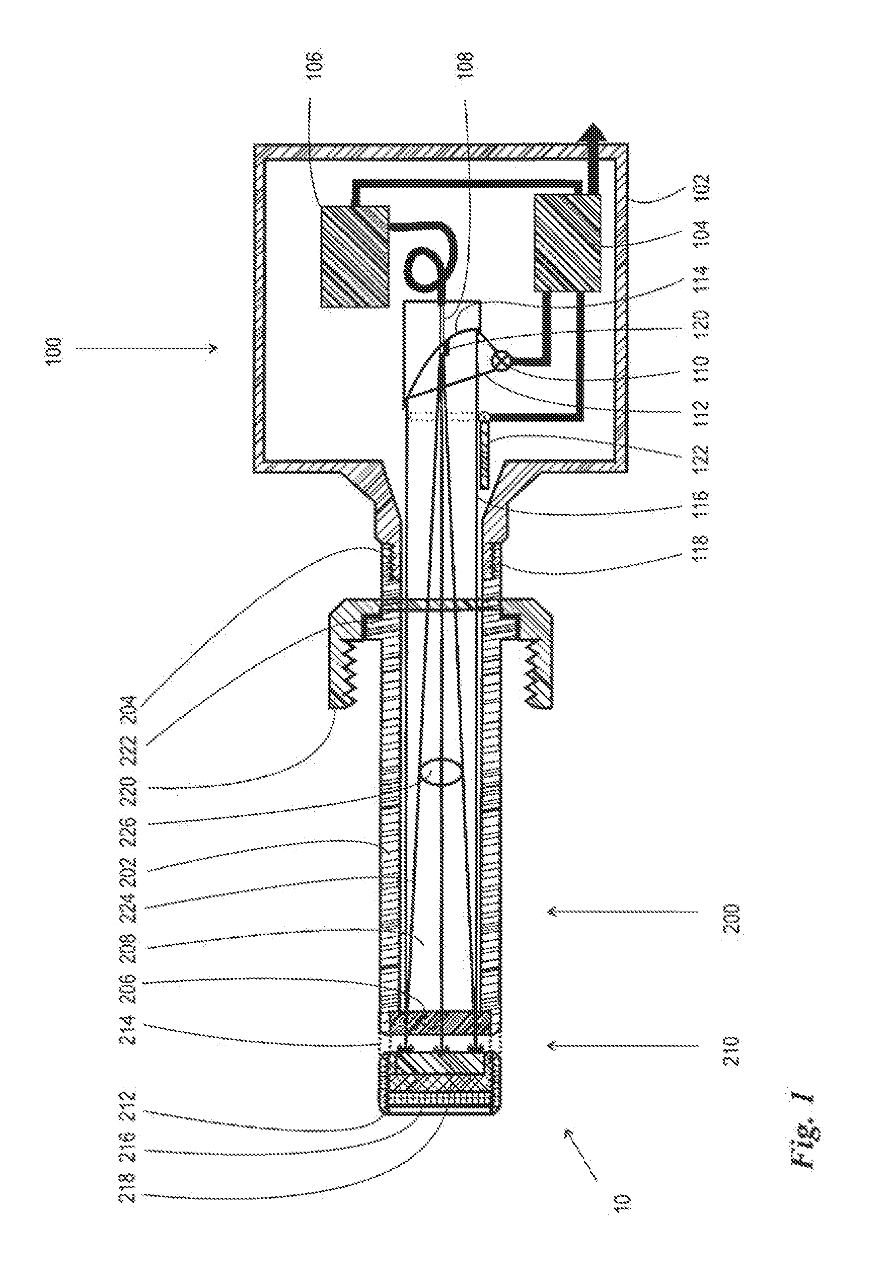 Transflexion probe and transflective sensor