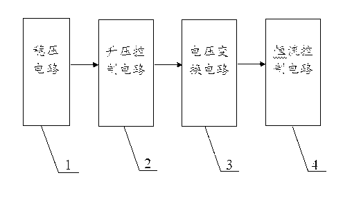 LED constant-current driver with boosting function