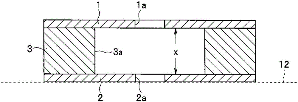 Light adjustment device and inter-substrate distance measurement method for light adjustment device