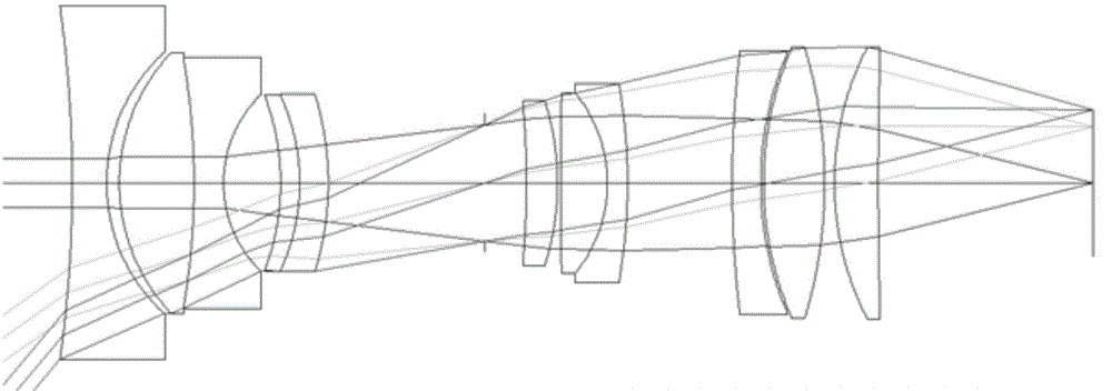 Large-view-field curved surface focal plane imaging method and system based on image transmitting optical fiber bundle