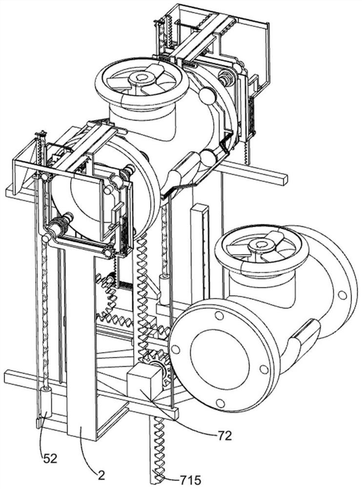 Device for replacing oil well mouth back pressure valve for oil exploitation