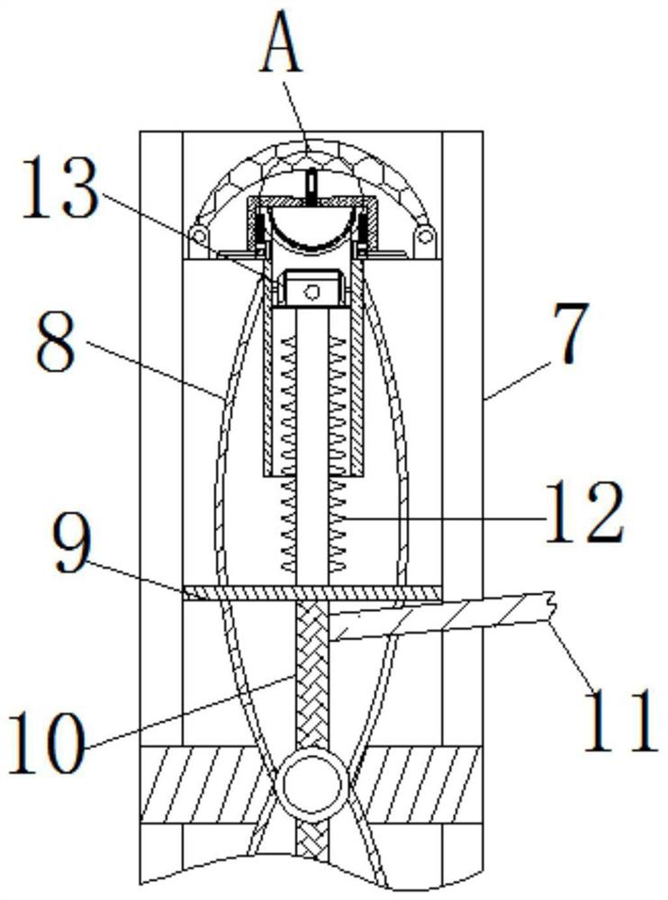 Equipment for eliminating flashover of insulator chain by utilizing wind power
