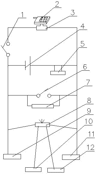 Electric meter box device with functions of preventing electricity stealing and carrying out monitoring