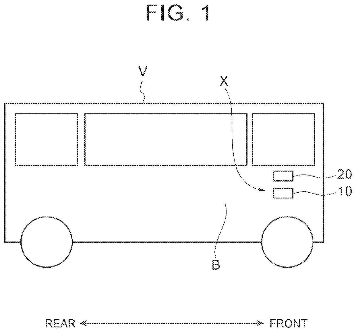 Laser radar mounting structure