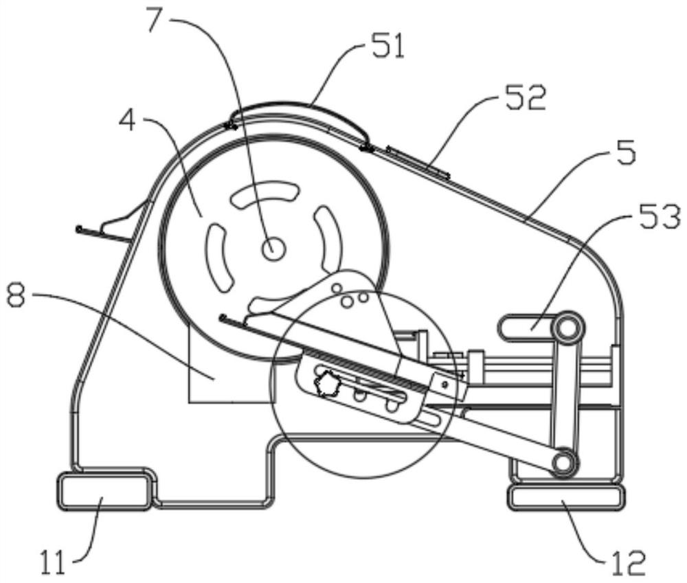 Crank rocker type limb training device