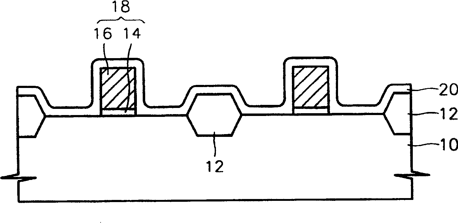 Method for producing MOS transistor with shallow-source electrode/drain electrode junction region