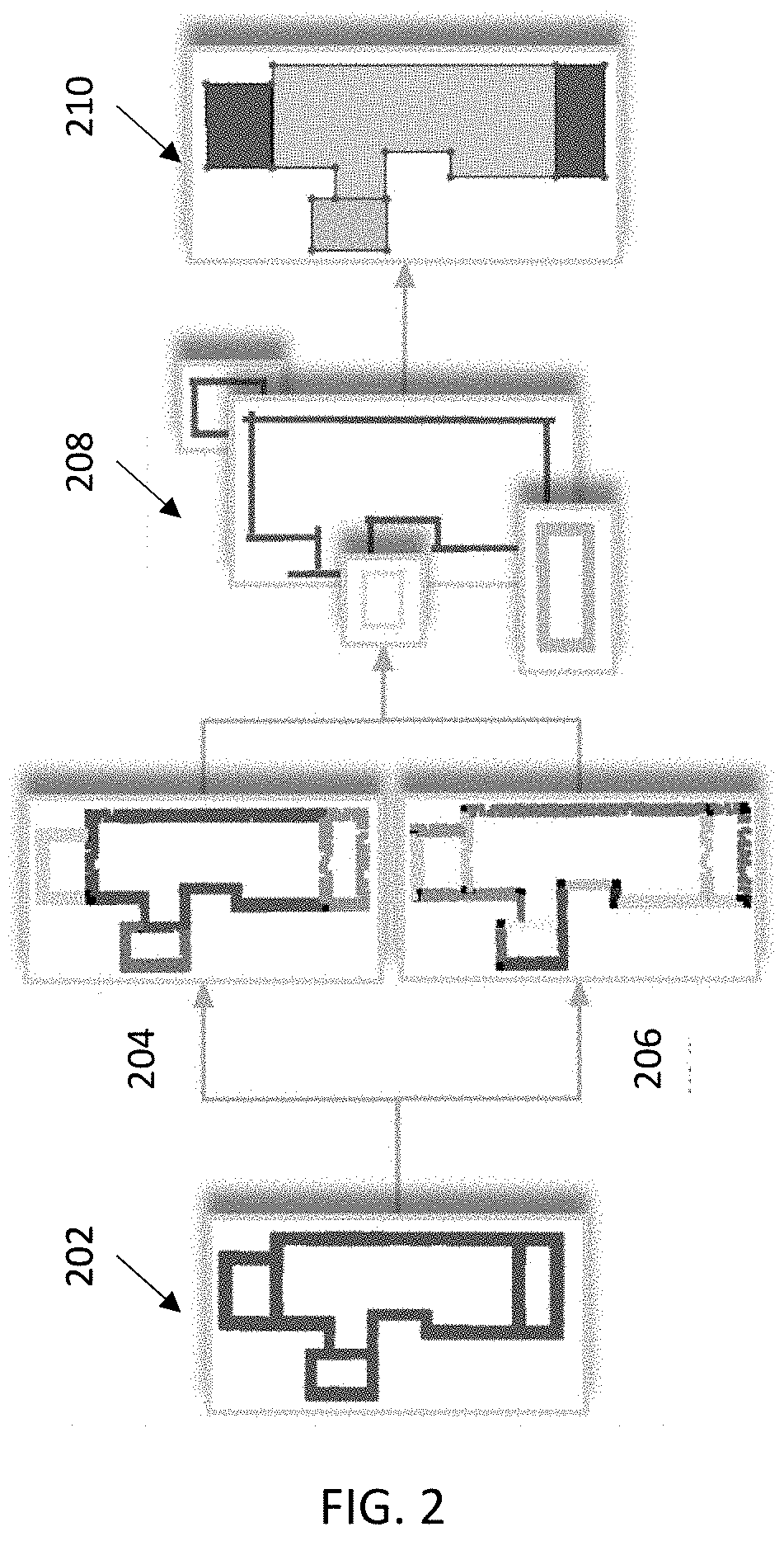 Systems and methods for efficient floorplan generation from 3D scans of indoor scenes