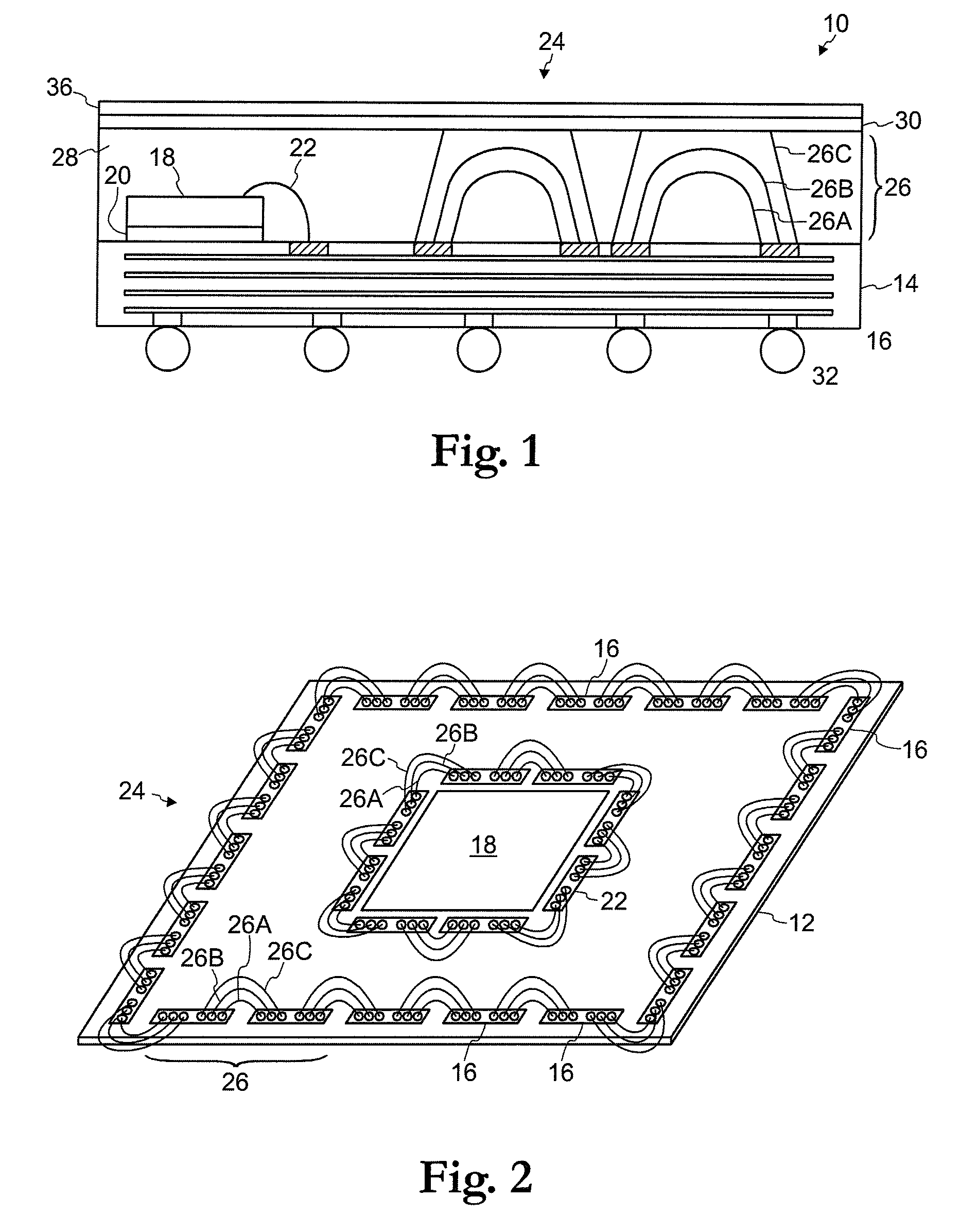 Semiconductor device having EMI shielding and method therefor