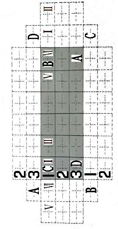 Anti-interference matrix information encoding and decoding method for merchandise outer packaging