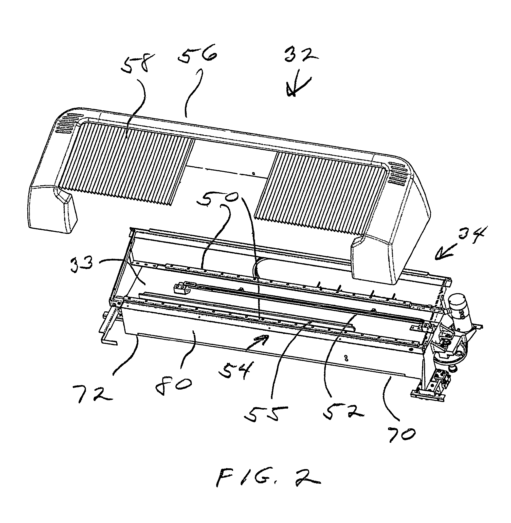 Flexible coupling to accommodate thermal expansion and contraction in a coordinate measuring machine carriage