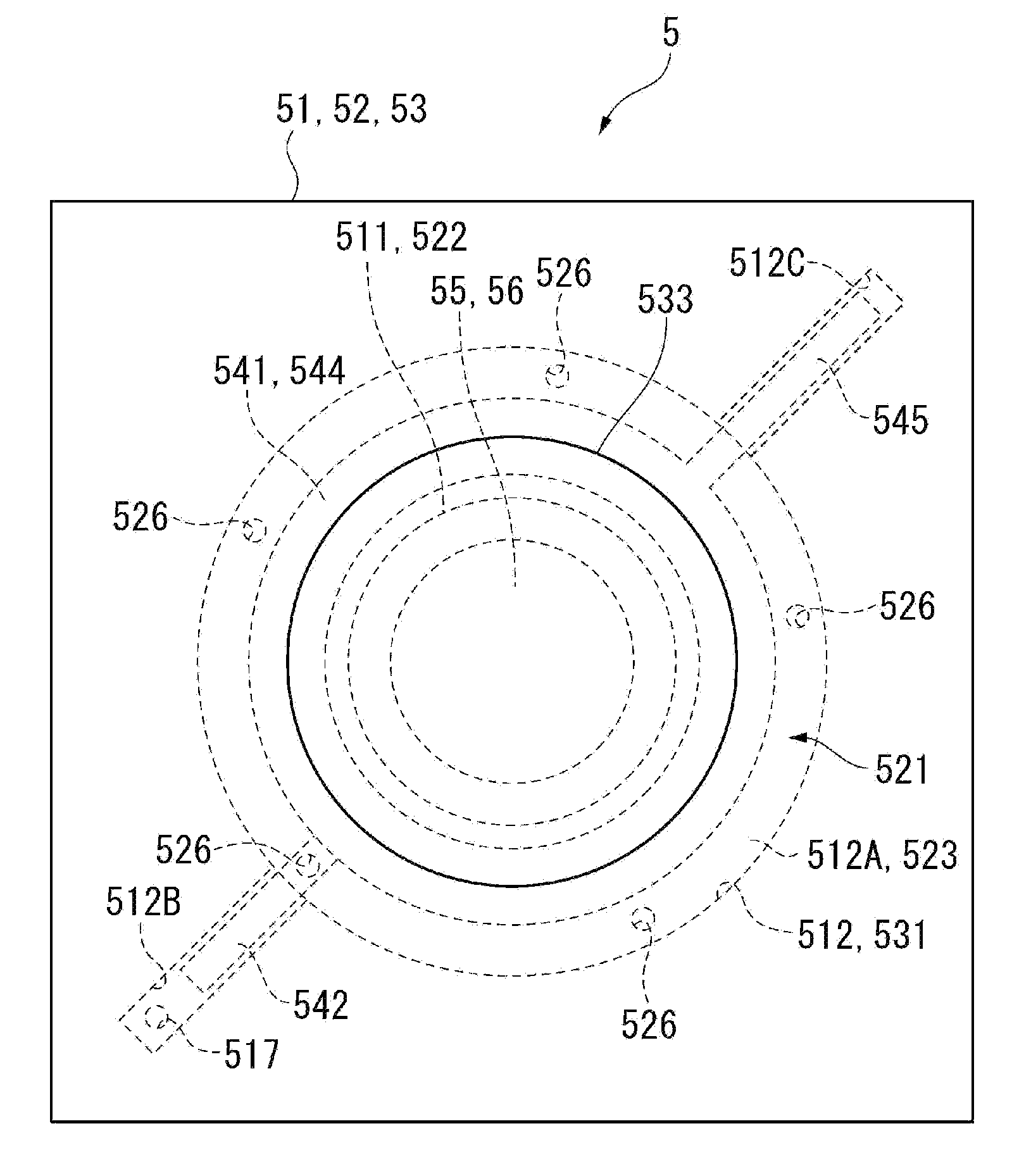 Variable wavelength interference filter, optical module, optical analysis device, and method for manufacturing variable wavelength interference filter