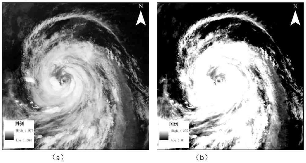 Typhoon elliptical wind field parametric simulation method based on remote sensing image features