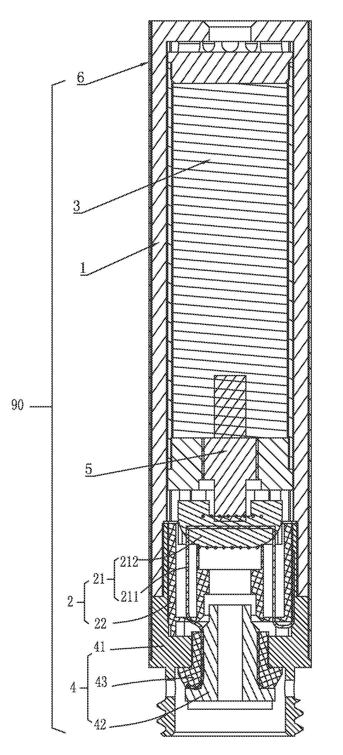 Electronic cigarette and soft absorption stem thereof