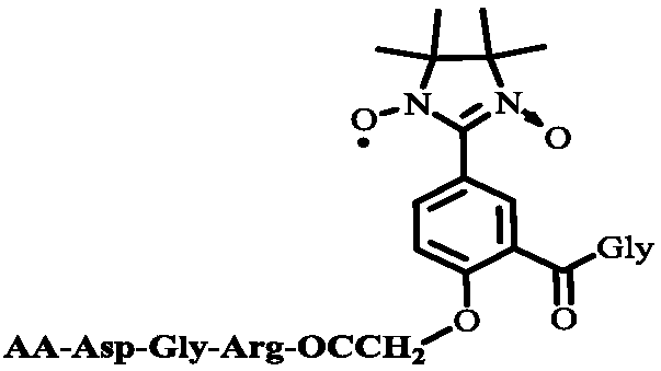1R-methyl-beta-tetrahydrocarbolineacyl-K(ARPAK)-RGDV, and synthesis, activity and application thereof