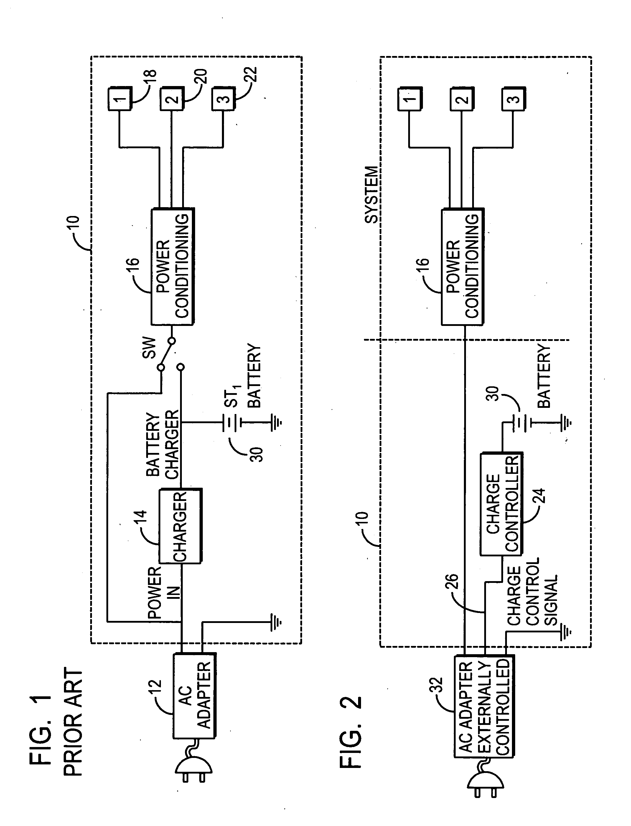 Power management for battery powered appliances