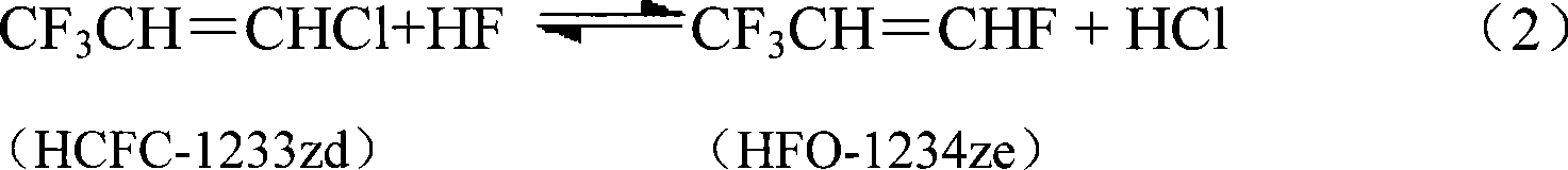 Preparation method for 1,1,1,3-tetrafluoropropene