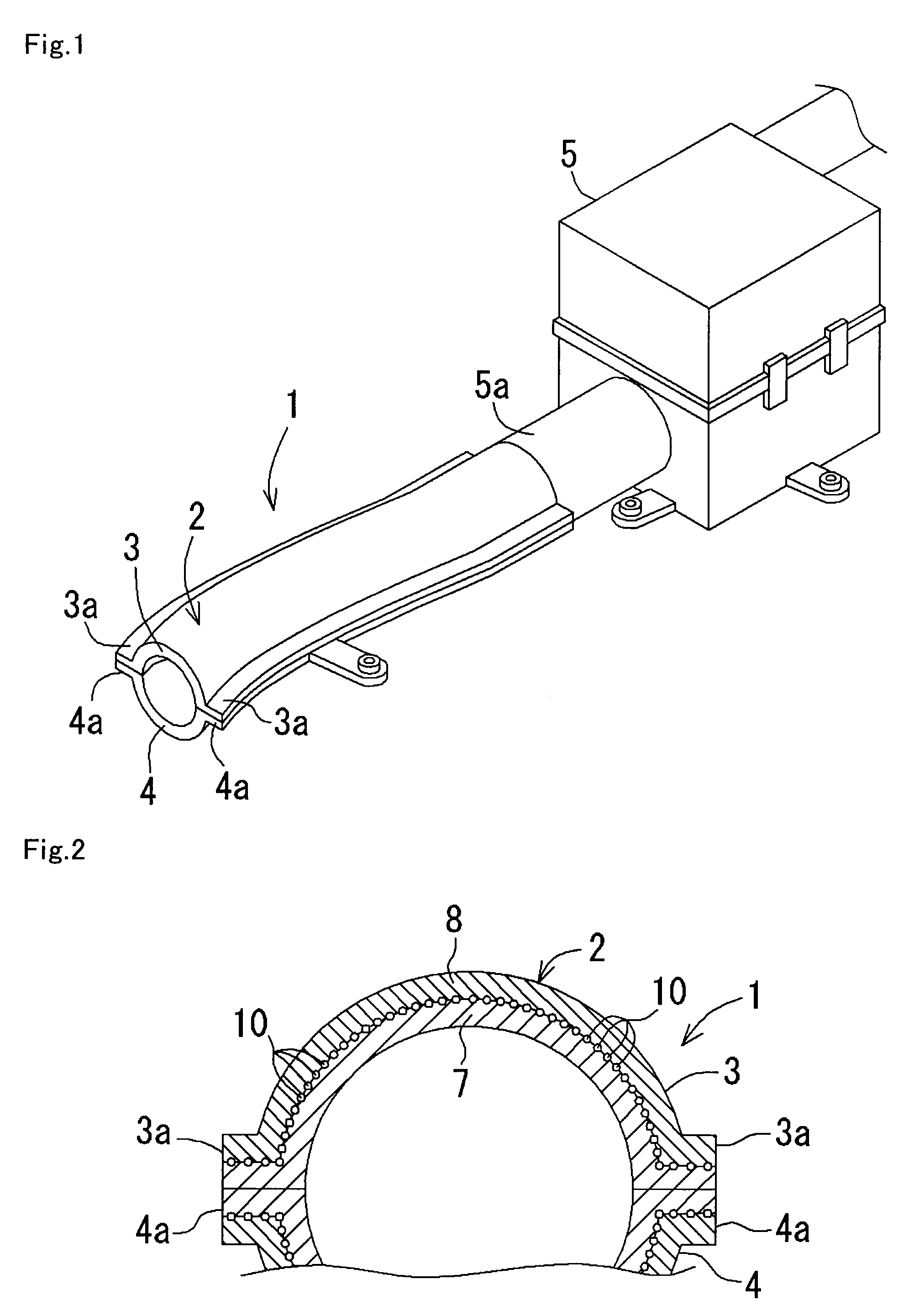 Duct and process for producing the same
