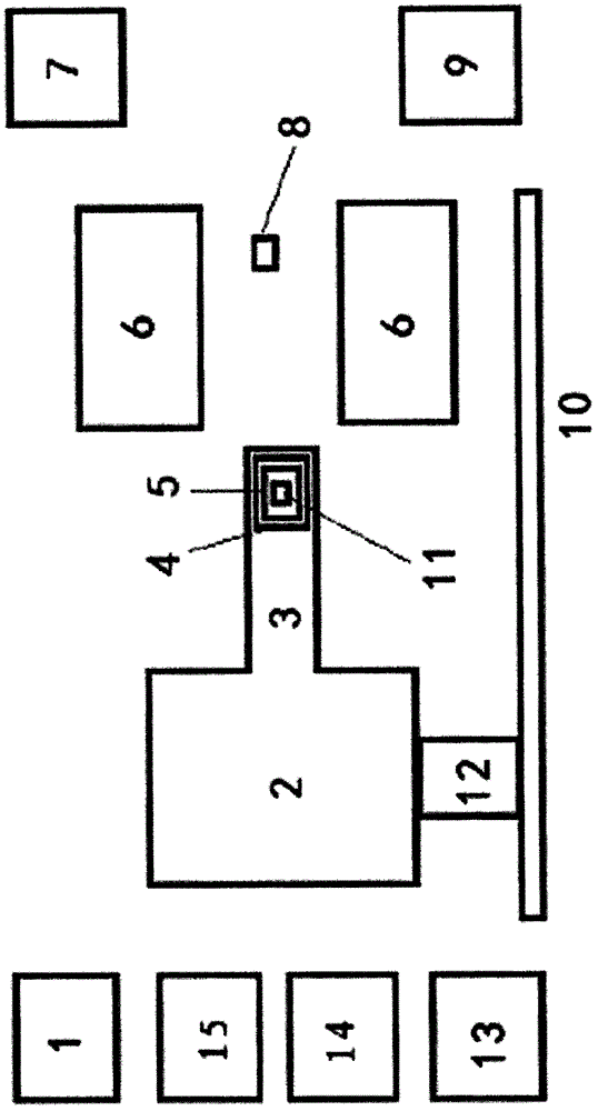 Hall and air-sensitive measuring device