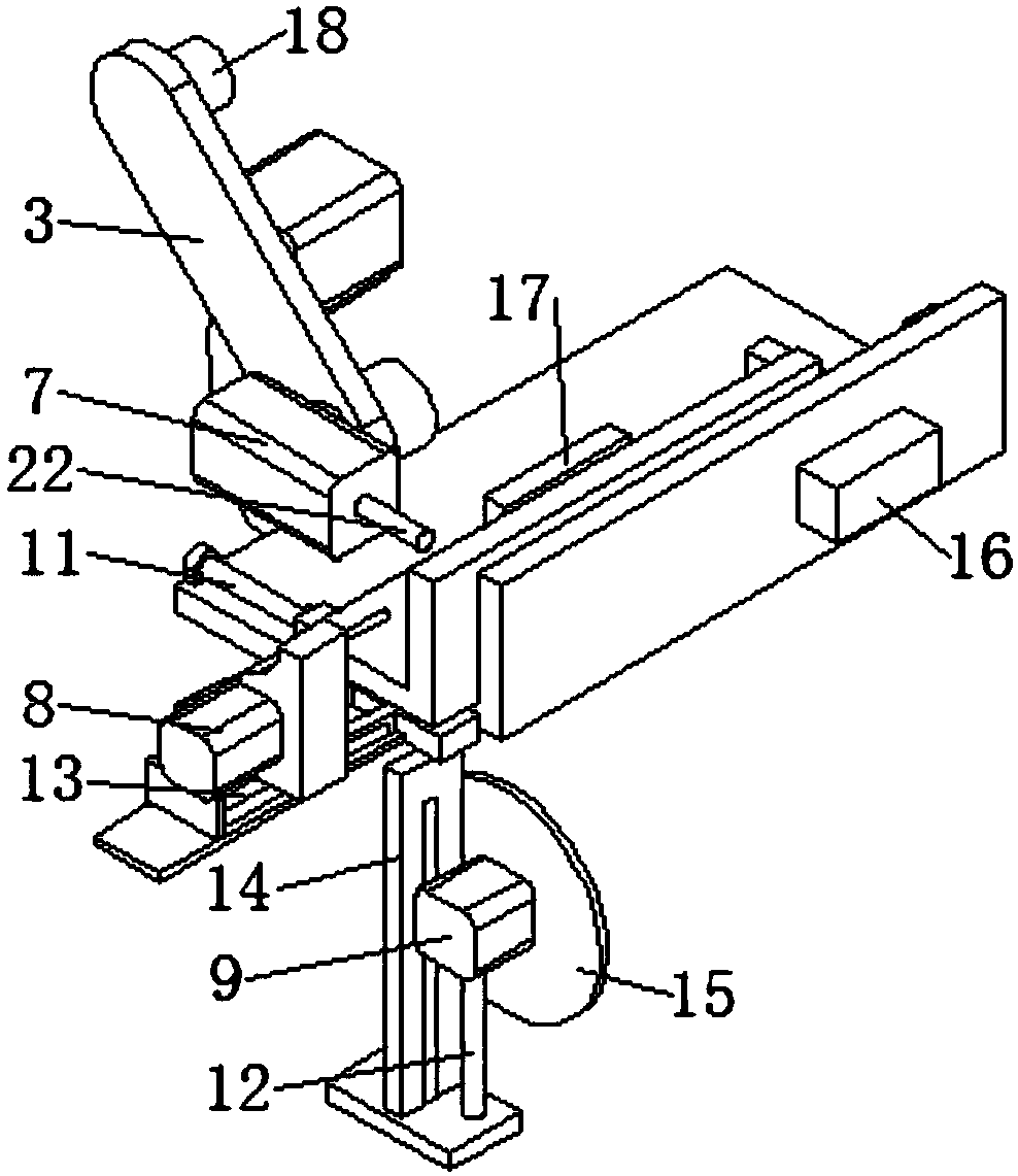 Auxiliary device for door and window corner drilling and grooving