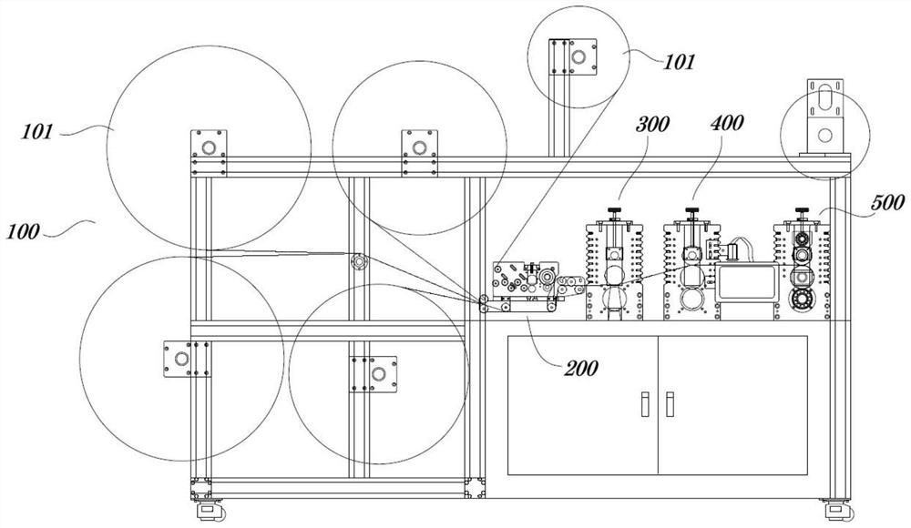 Mask slicing machine