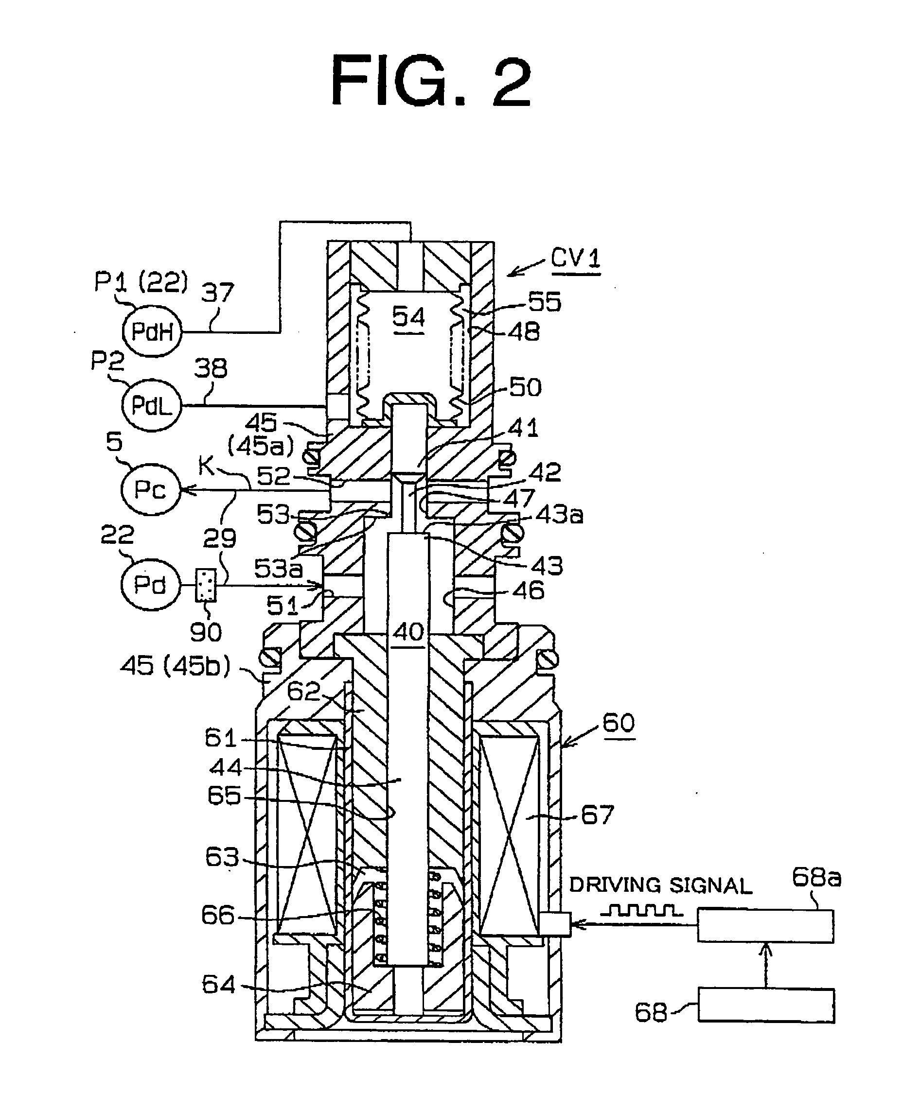 Displacement control mechanism for variable displacement compressor