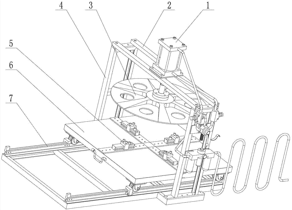 Auxiliary pressurizing device for sleeve assembling