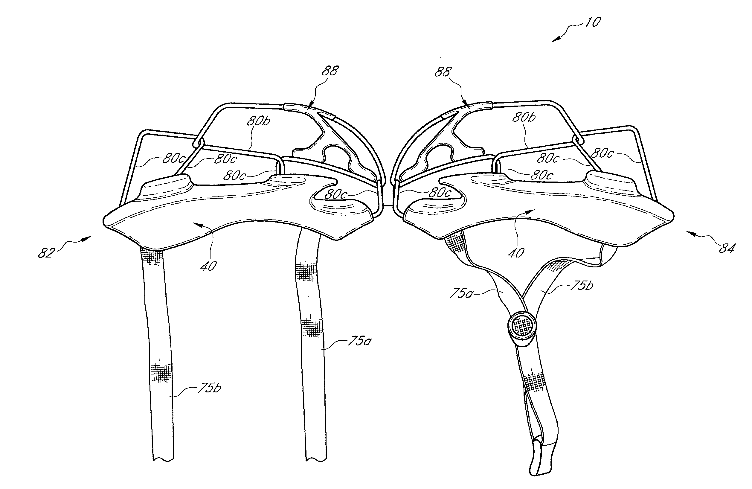Bicycle helmet with reinforcement structure