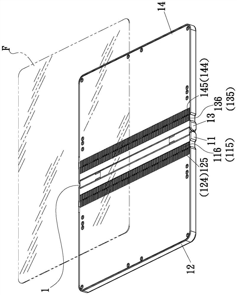 Hinge module for folding units