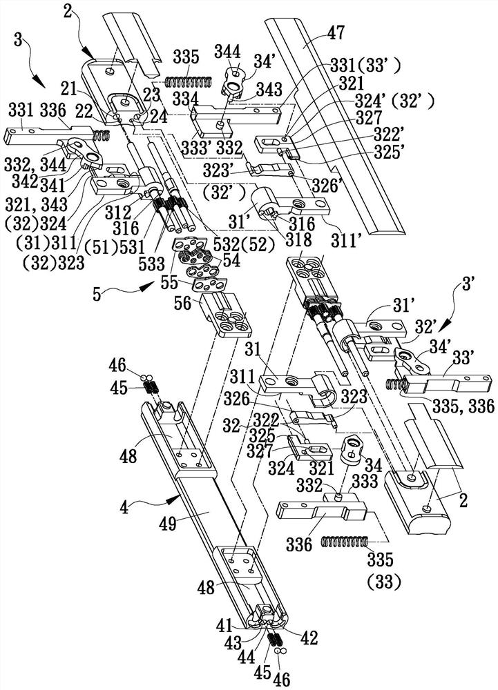 Hinge module for folding units