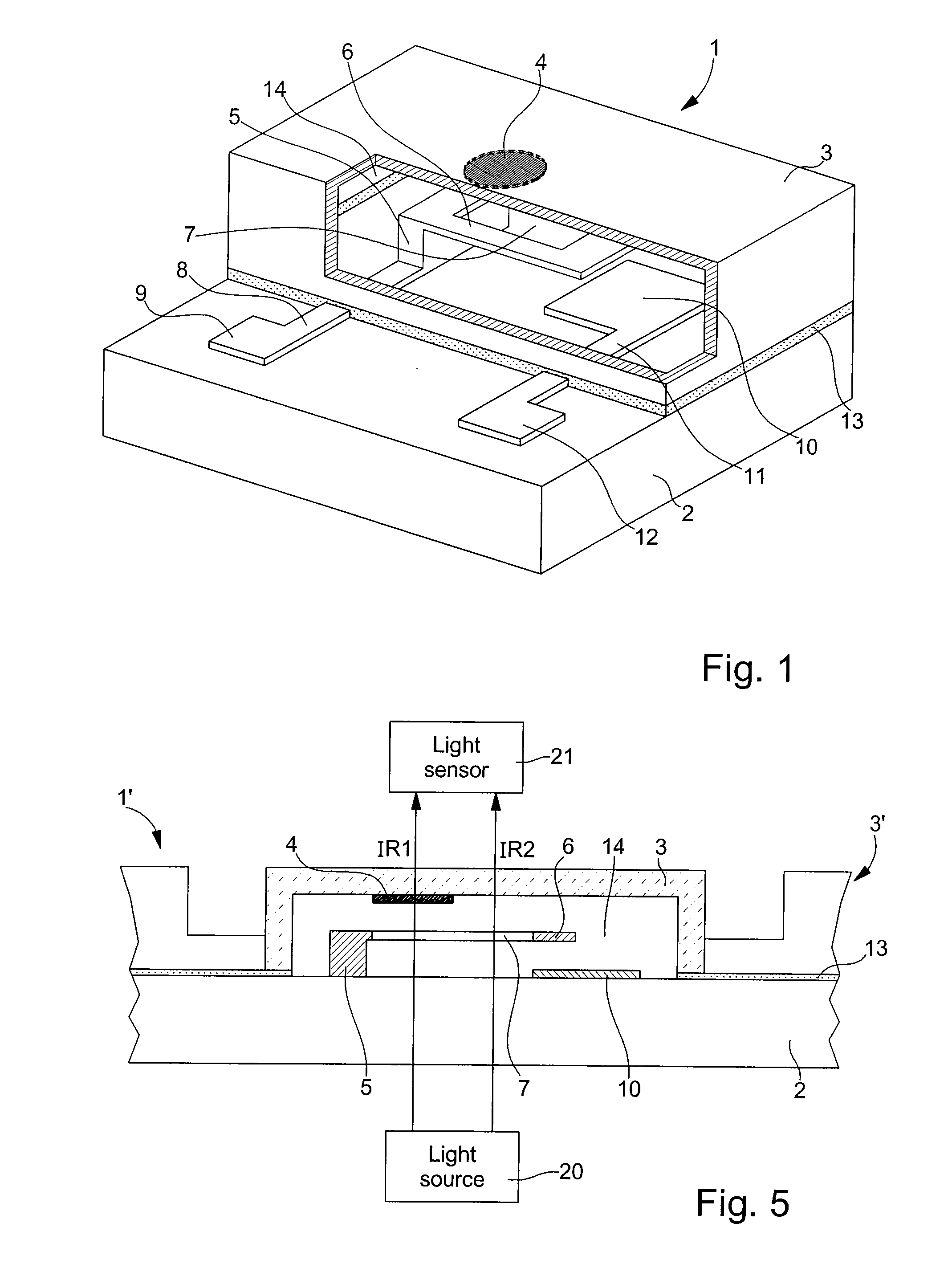 Method Of Checking The Hermeticity Of A Closed Cavity Of A Micrometric Component And Micrometric Component For The Implementation Of Same