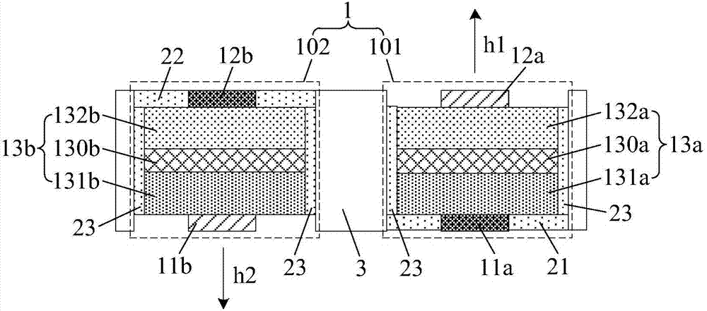 Micro light emitting diode display panel and display device